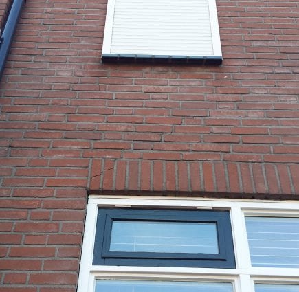 Scheurherstel metselwerk Coevorden
