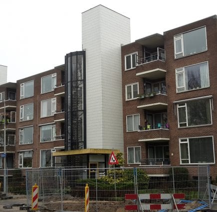 Renovatie 3 flatgebouwen Maaslaan Groningen