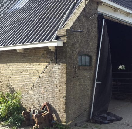 Funderingsherstel boerderij Dronryp